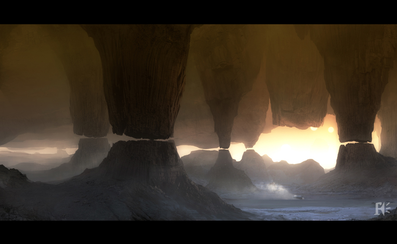 Illustration for article titled Planetscape Paintings from an Interstellar Journey